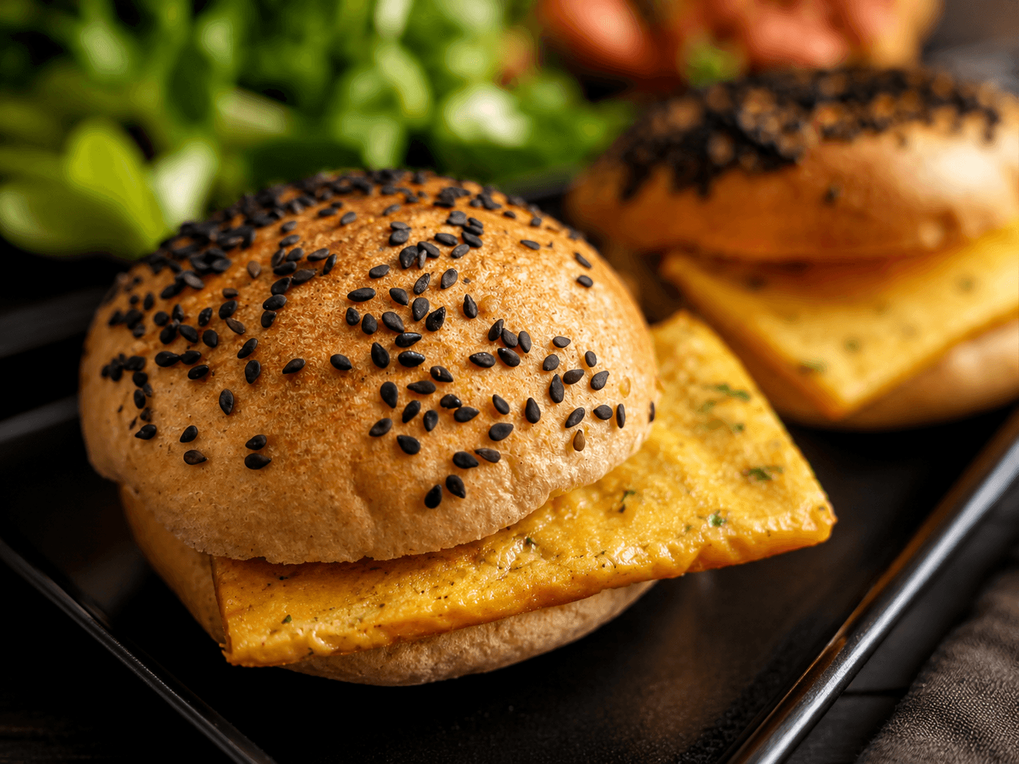 Panino TERA con semi di sesamo nero